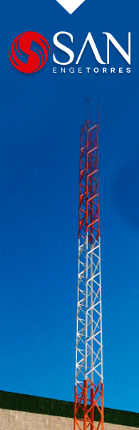 Torre Autoportante Leve | Base Reduzida