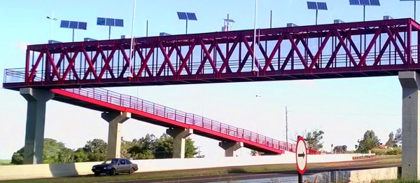 Estruturas metálicas para estradas e rodovias